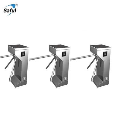 Hot Selling Security RFID Card Reader Tripod Turnstiles Gate For Subway Station