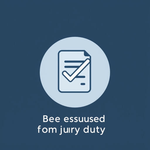 Apply to Be Excused from Jury Duty