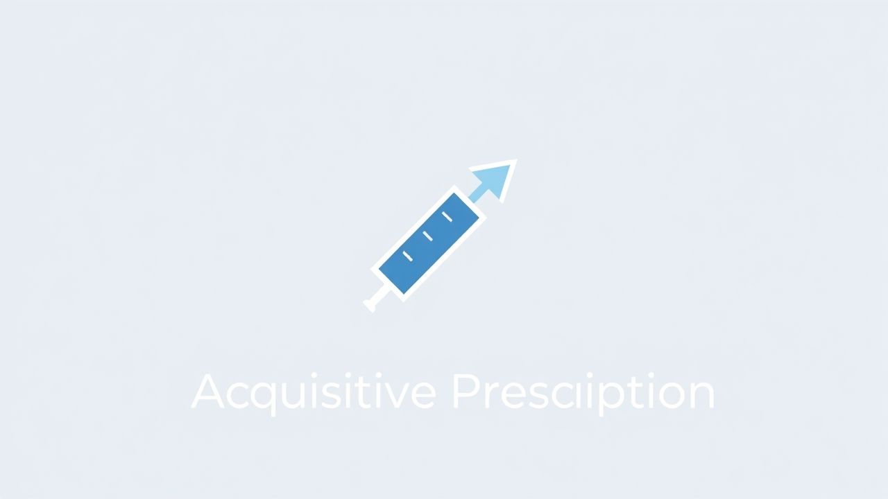 Co znaczy Acquisitive Prescription