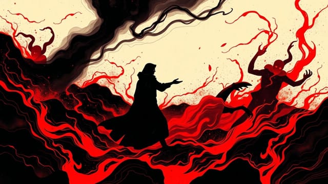 Dante and Virgil in Hell Delacroix