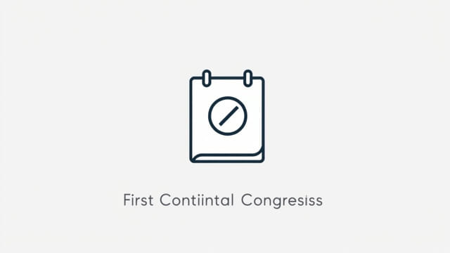 Date of First Continental Congress