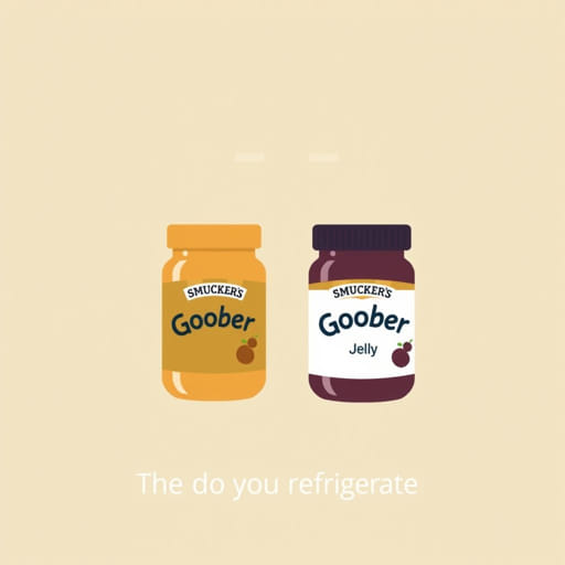 do you refrigerate smuckers goober