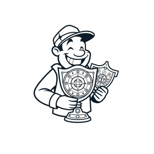 Grinning Fishmonger Riddler Trophy
