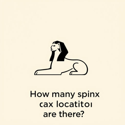 how many spinx locations are there