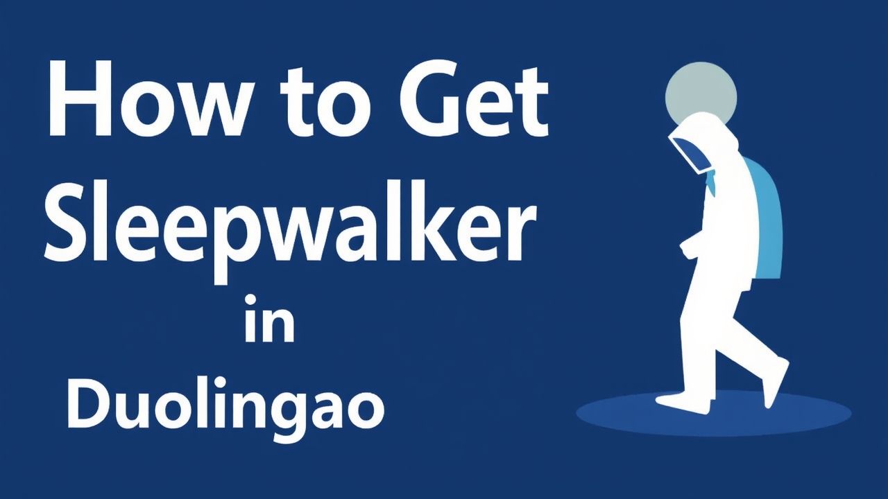 How to Get Sleepwalker in Duolingo