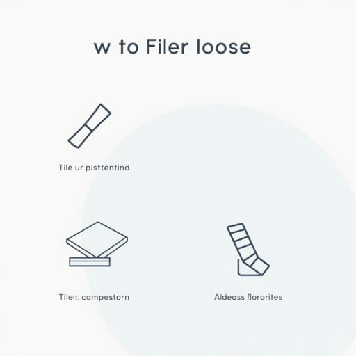 How to Repair Floor Tile Looseness