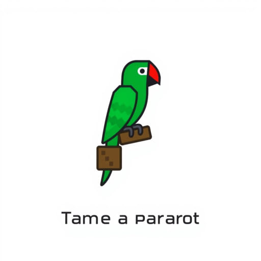 How to Tame a Parrot in Minecraft