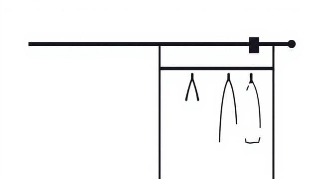 Kit Rail Porte Coulissante Placard
