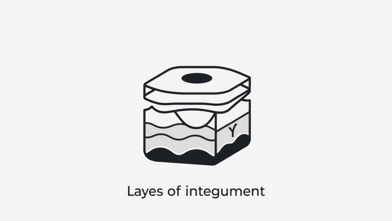 Label the Layers of the Integument