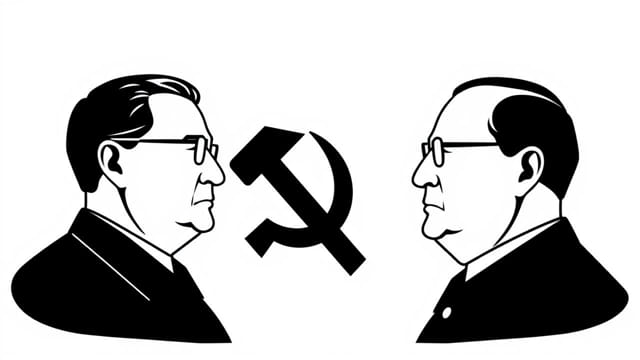Leonid Brezhnev and Erich Honecker