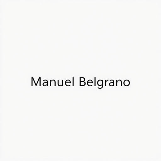Nombre Completo de Manuel Belgrano