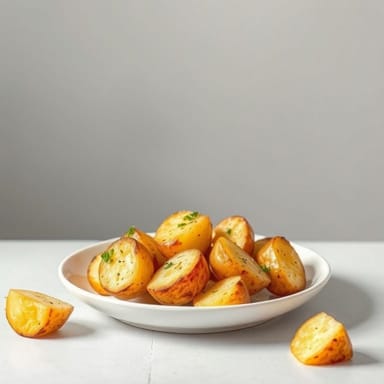 Roast Potatoes With Semolina