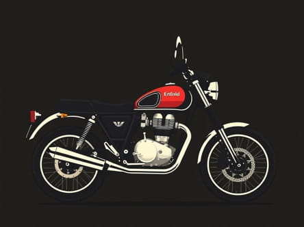 Royal Enfield Double Silencer