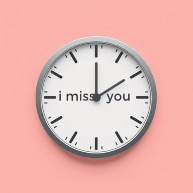 Scrolling Text Time Waster I Miss You