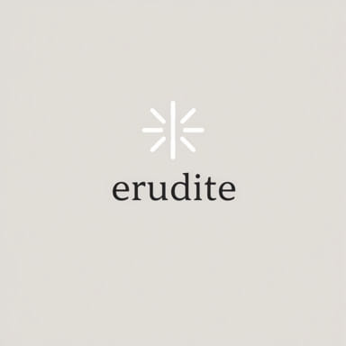 Sentence With The Word Erudite
