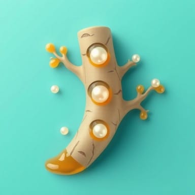 Shining Pearl Slather Bark With Honey