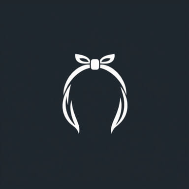 White Hairband For Girls