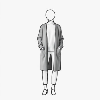 Women'S Shiftless Duster Sweater