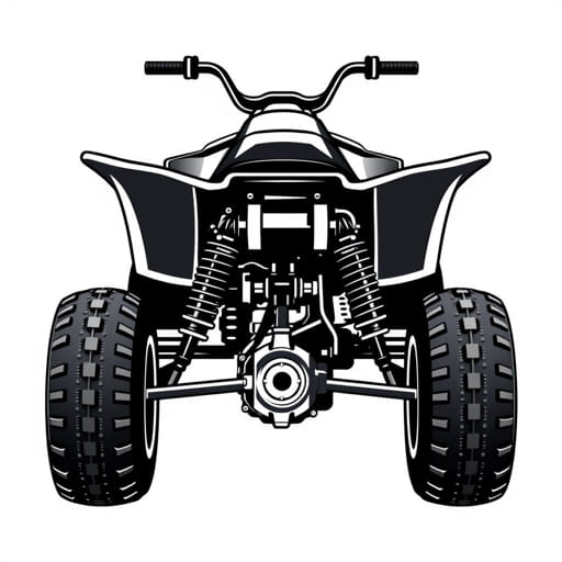 Yamaha Blaster Rear Axle