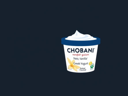 Chobani Nonfat Vanilla Greek Yogurt