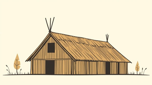 Describe The Algonquian And Iroquois Longhouse And How It Was Used