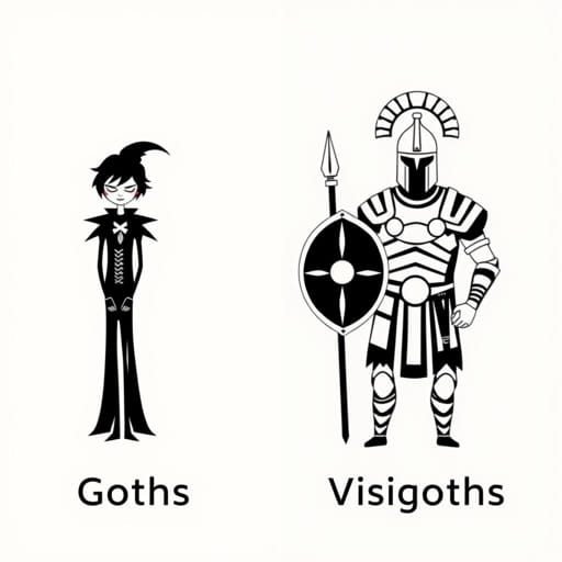 Difference Between Goths And Visigoths
