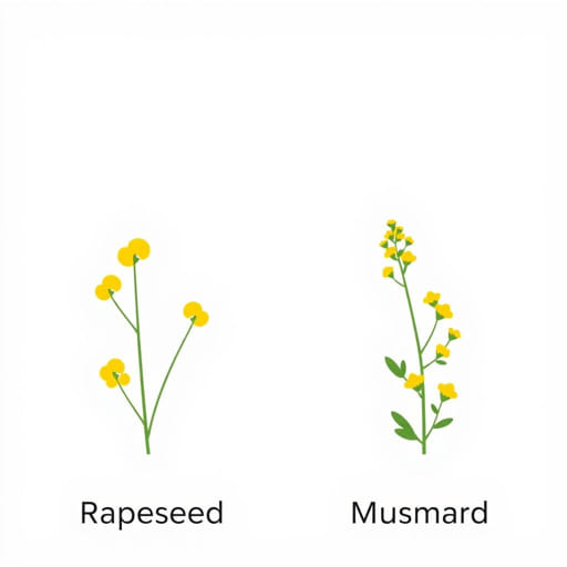 Difference Between Rapeseed And Mustard