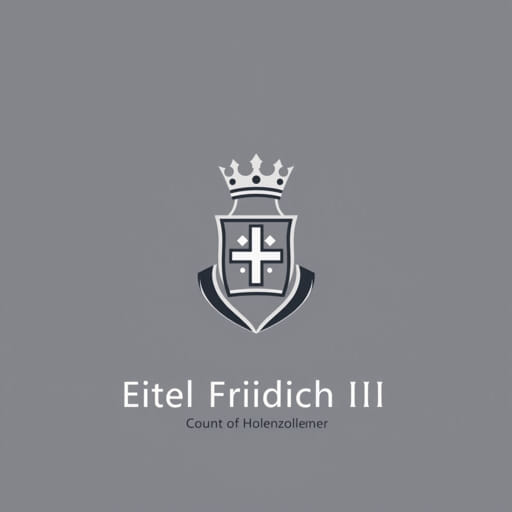 Eitel Friedrich Iii Count Of Hohenzollern