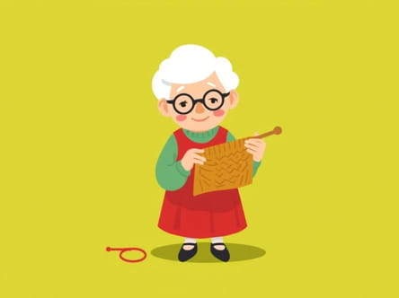 Granny Mcflitter The Champion Knitter