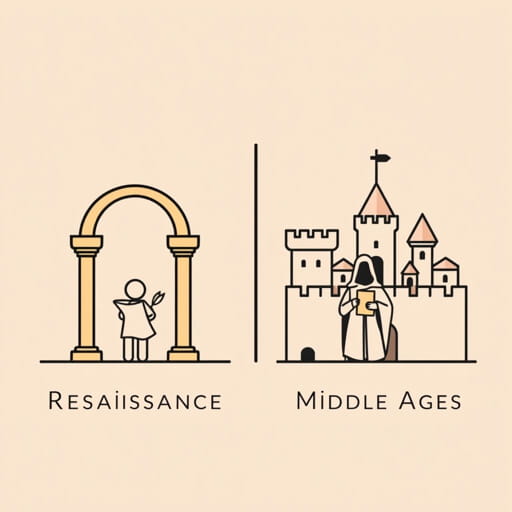 How Was The Renaissance Worldview Different From That Of The Middle Ages?