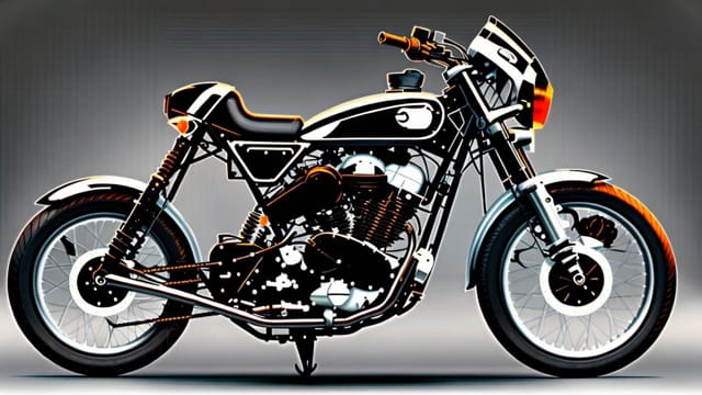 Long Punjab Silencer For Classic 350