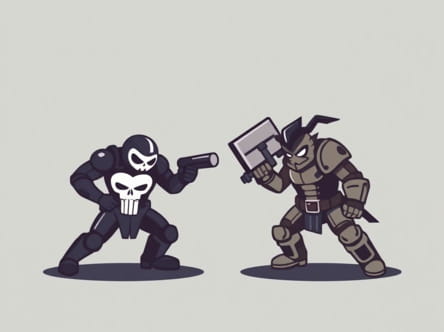 Punisher Vs Slugger Helldivers 2