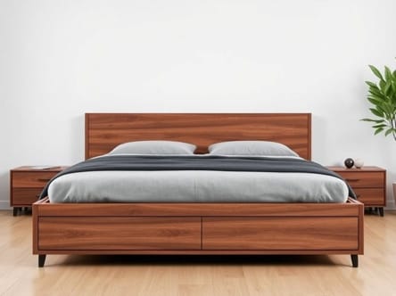 Queen Bed Frame With Storage Underneath