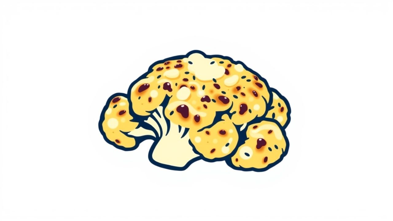 Roasted Cauliflower With Gruyere Cheese