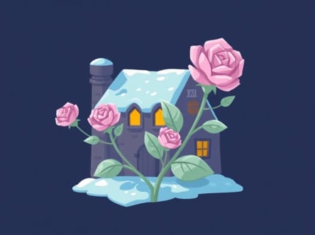 Rune Factory 3 Icy Rosebush