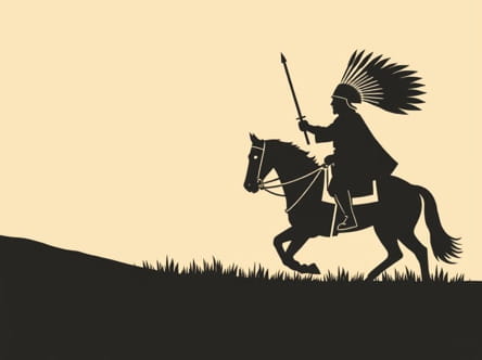 Sioux Warrior Vs Us Cavalryman