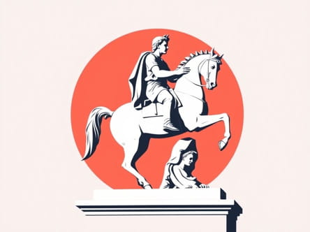 The Equestrian Statue Of Marcus Aurelius