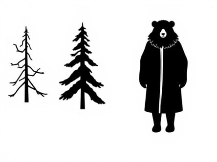 The Long Dark Bearskin Coat