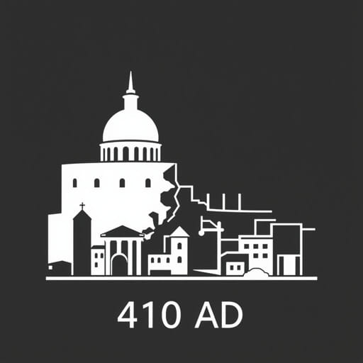 What Did The Visigoths Do In The Year 410?
