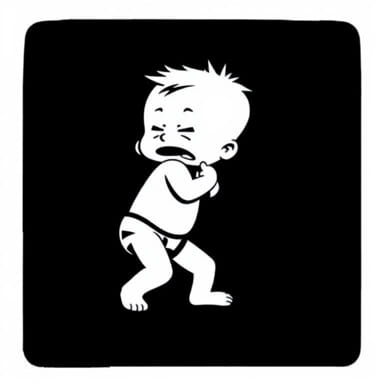 Dennis The Menace Baby Rump Kisser