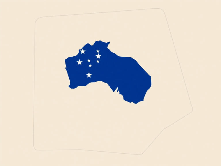 Flag Map Of Nauru