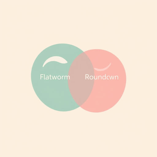 Flatworm Vs Roundworm Venn Diagram