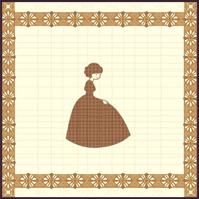 Jane Austen Coverlet Quilt