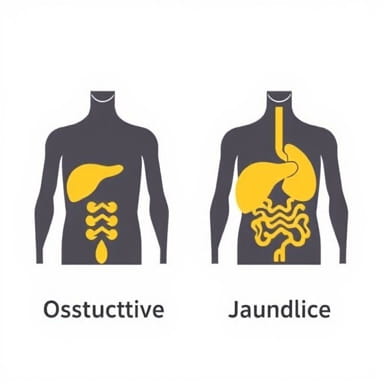 Obstructive Jaundice Vs Hepatic Jaundice