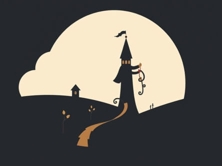 Setting Of Jack And The Beanstalk