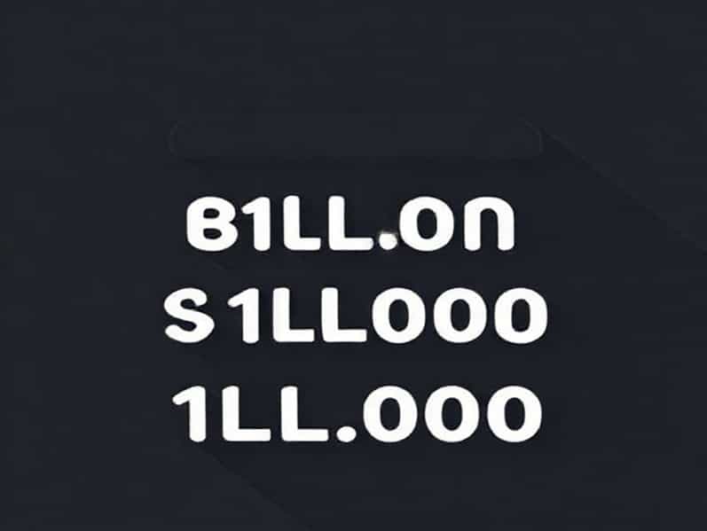 Billion Trillion Quadrillion Zillion Gazillion