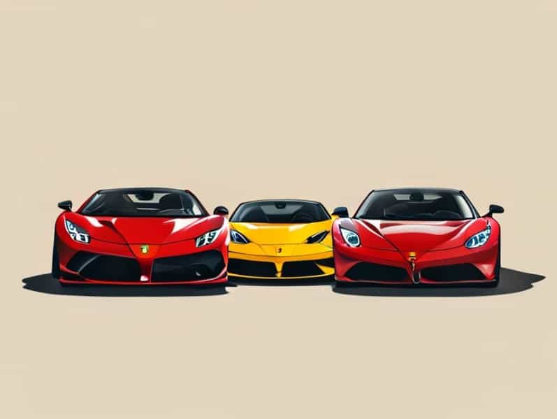 Ferrari Vs Lamborghini Vs Bugatti