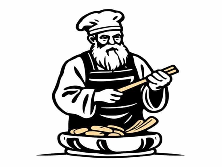 Old Country Buffet Carving Guy