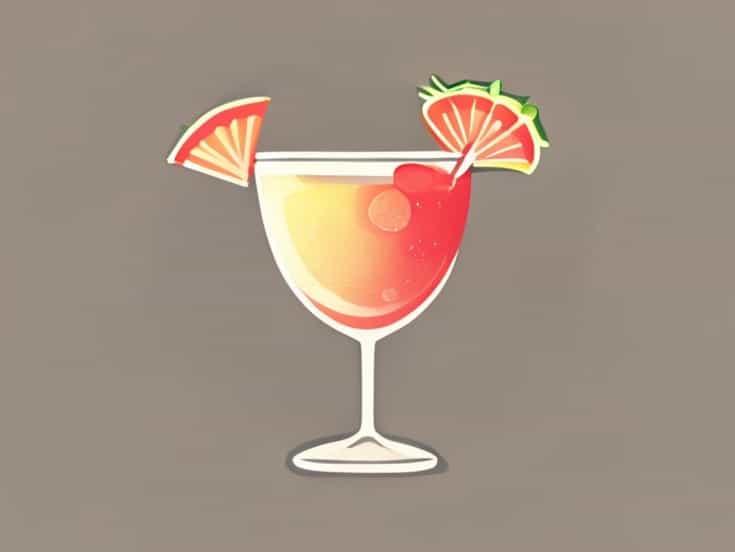 Pina Colada And Strawberry Daiquiri