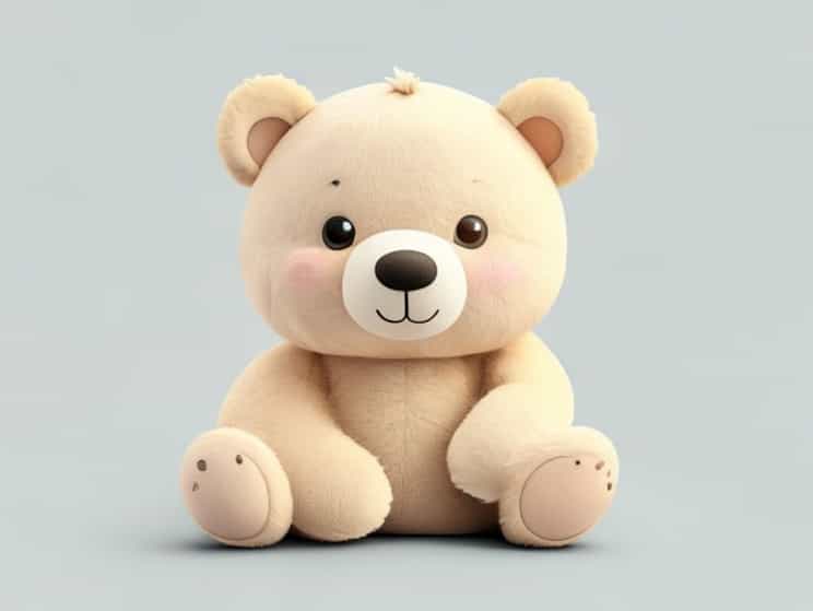 Child'S Soft Stuffed Ursine Toy